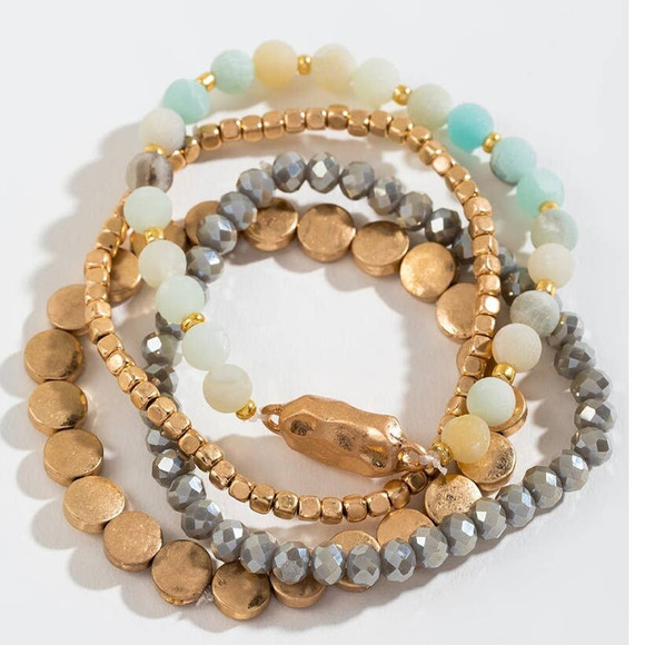 Francesca's Collections Jewelry - Francesca's Josephine Beaded Bracelet Set
